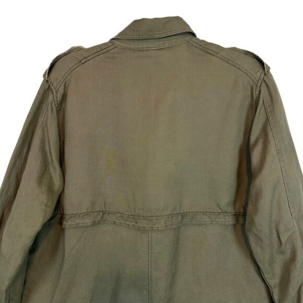 Rails Barclay Sage Double Breasted Utility Jacket Medium Coastal‎ Casual - Picture 15 of 16